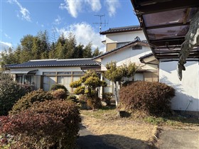 物件(32)　国道から500m！広い土地付き2階建住宅・車庫有